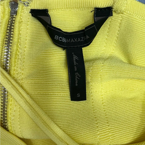 🎉HP🎉BCBG MaxAzria Sweatheart Bodycon Midi Dress S - Picture 6 of 11